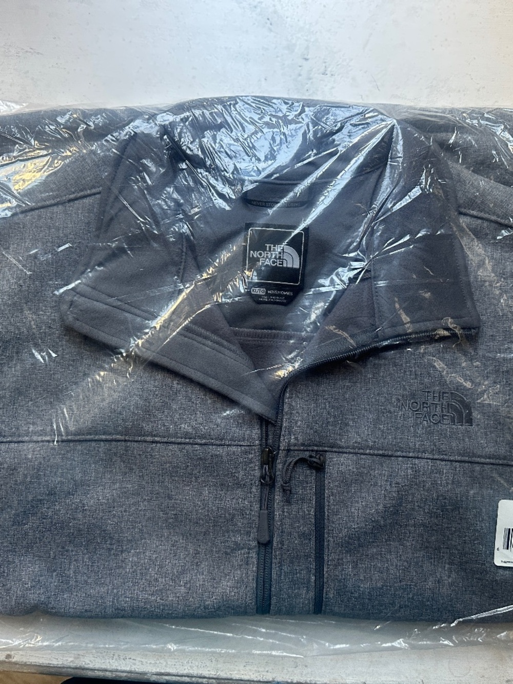 *NWT* THE NORTH FACE - Men's Apex Bionic jacket in Heather Gray: Size XL - Picture 2 of 5